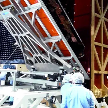 Chambers for thermal tests and radio frequency measurements on antennas