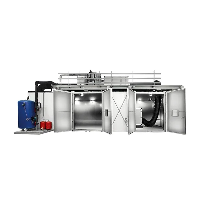 Calorimeters to test the efficiency of air conditioning systems